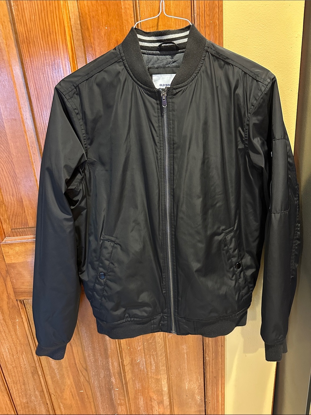 Old Navy Black Men's Bomber Jacket
